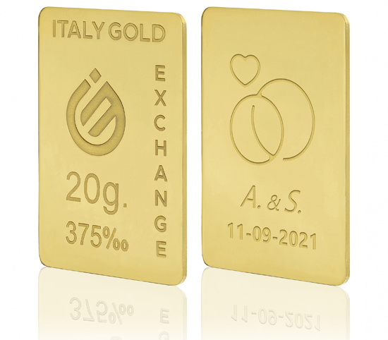 Sztabka Złota 9 Kt 20 gr. IGE GOLD